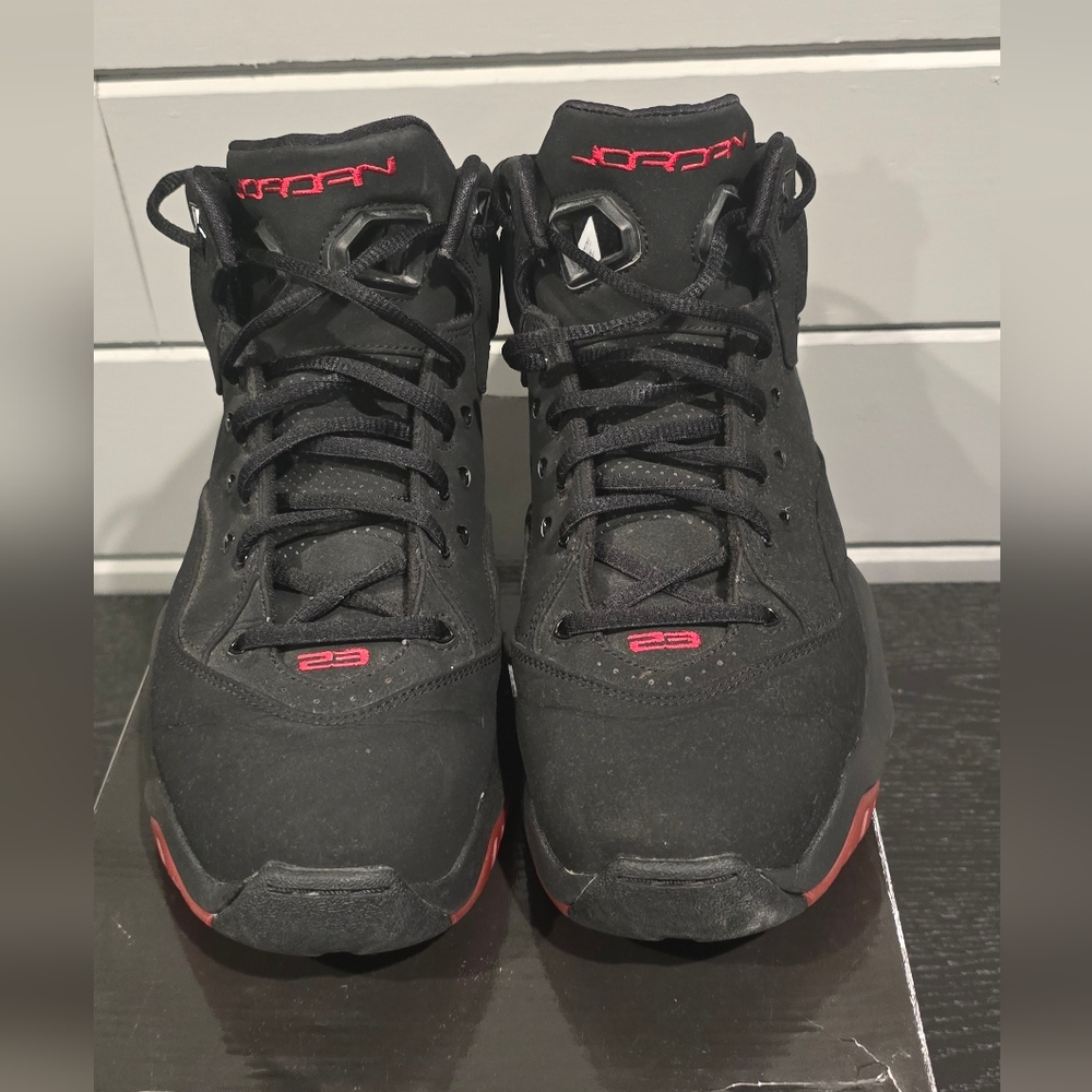 Nike Jordan B'Loyal Black/Metalic and Red Sneakers